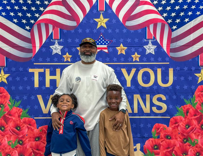 Students celebrate Veterans Day